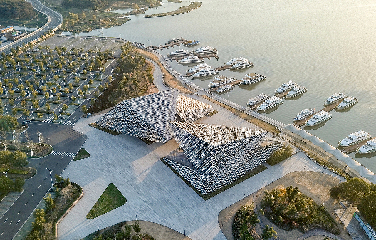 建筑摄影|苏州阳澄湖旅游集散中心(图ZMjM1OTg3MjUy) - 环境/建筑摄影 - 站酷设计师建筑摄影师文沛原创素材 - 站酷ZCOOL