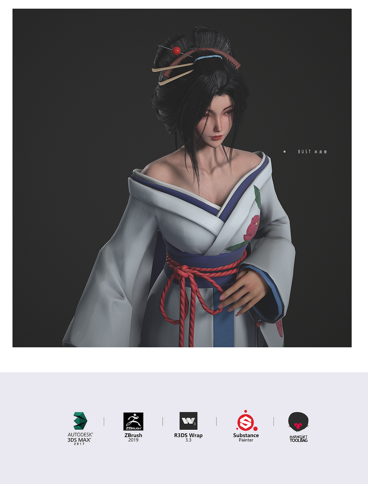 女性角色练习2（图ZMjA2OTQ1MzYw） - 人物/生物 - 站酷设计师栗子_a原创素材 - 站酷ZCOOL