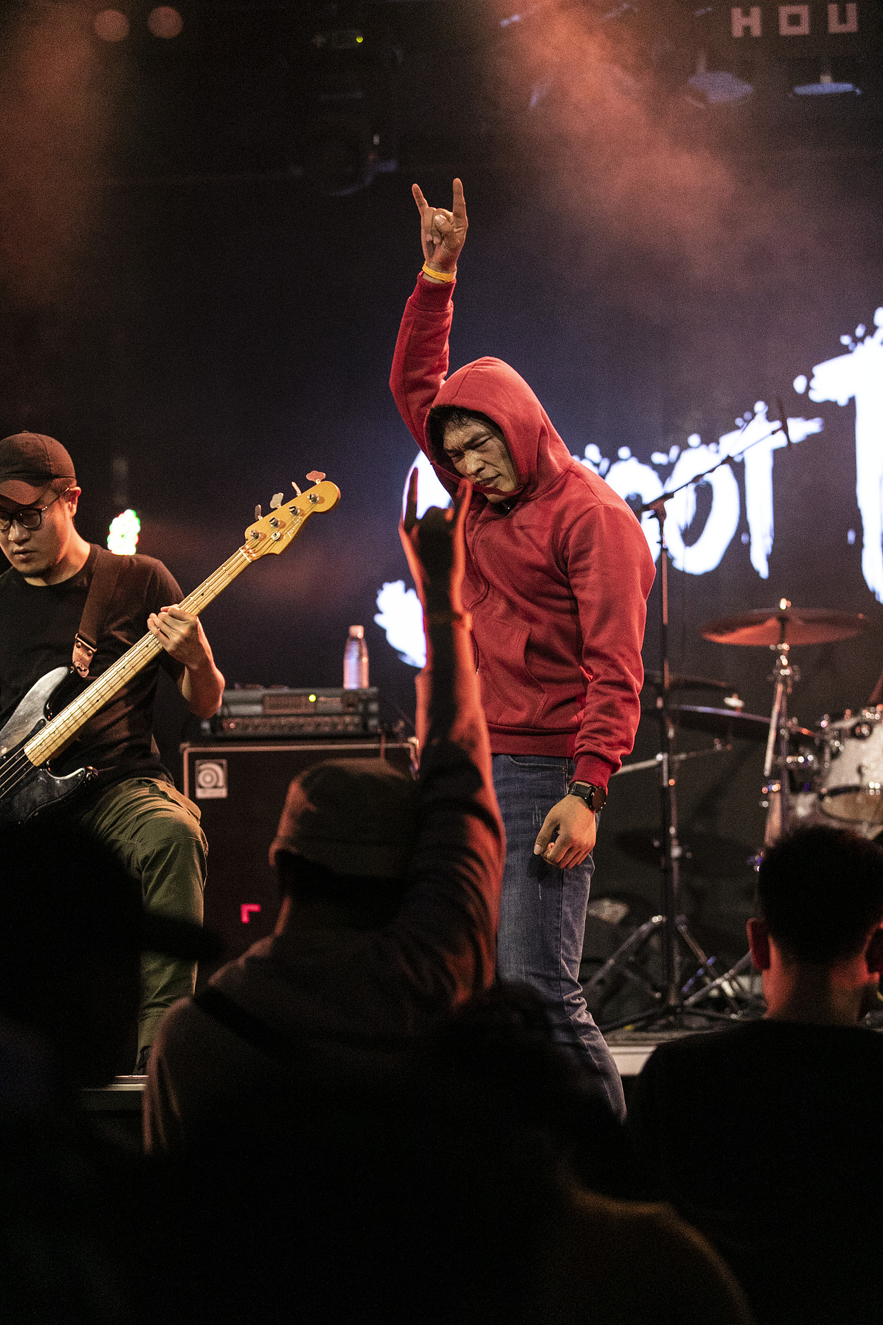 houlive乐队现场拍摄