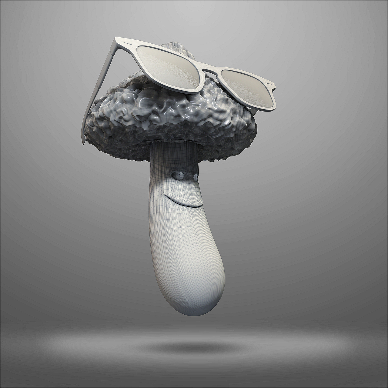 Mushroom—《蘑菇有毒》（图ZNDM3MjY4NzY=） - 人物/生物 - 站酷设计师Alpha一antia原创素材 - 站酷ZCOOL