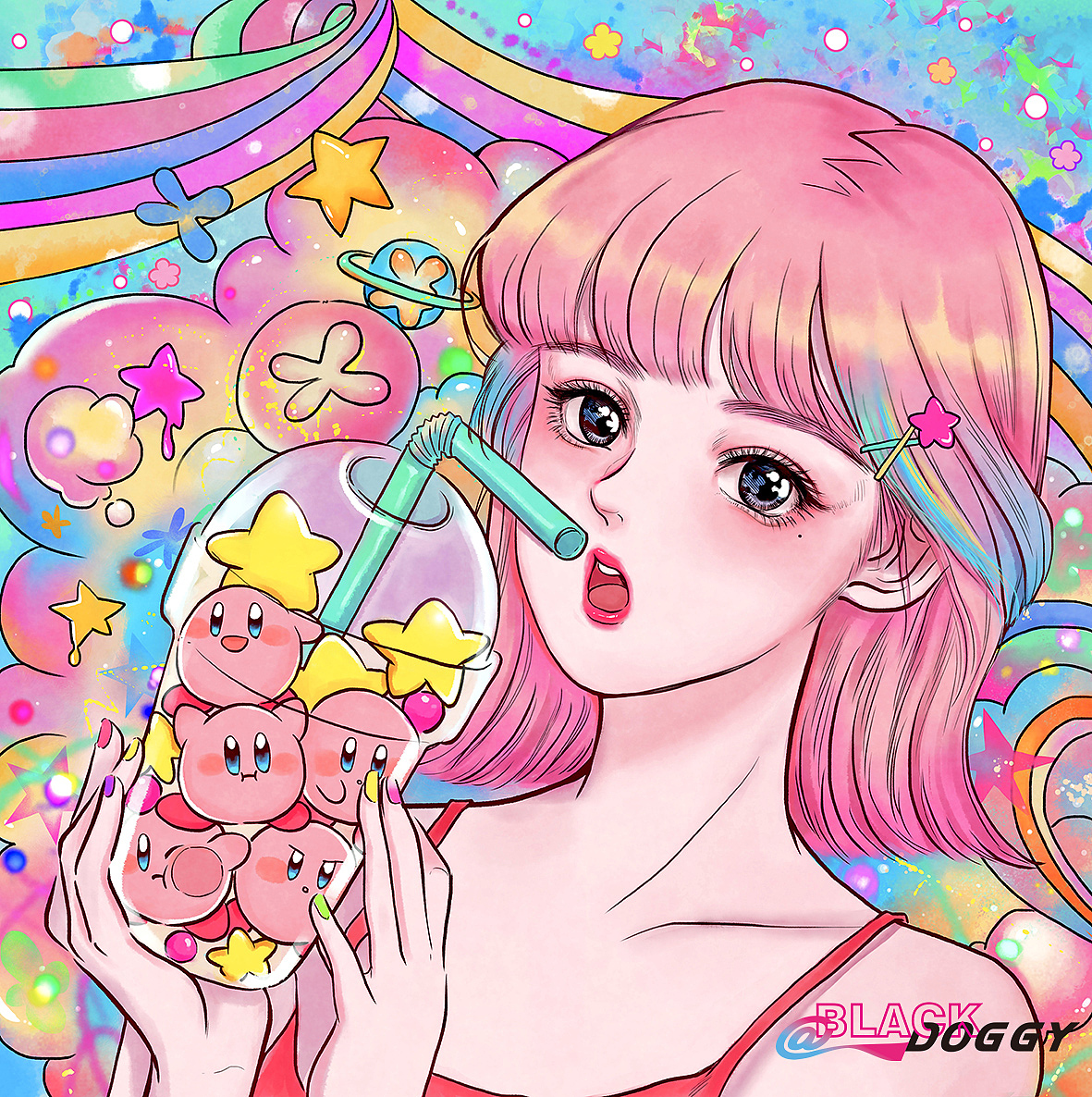 BLACKDOGGY 2020插画作品总结（图ZMjQyNTU4OTA4） - 艺术插画 - 站酷设计师BLACKDOGGY原创素材 - 站酷ZCOOL