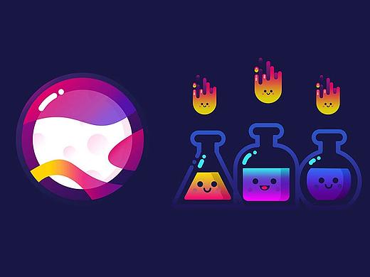 MBE可爱绚丽图标