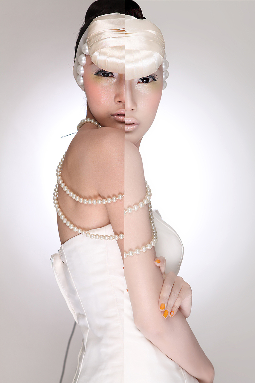 《静白》ps 人像调色修饰|摄影|修图/后期|mimic - 原创作品 - 站酷