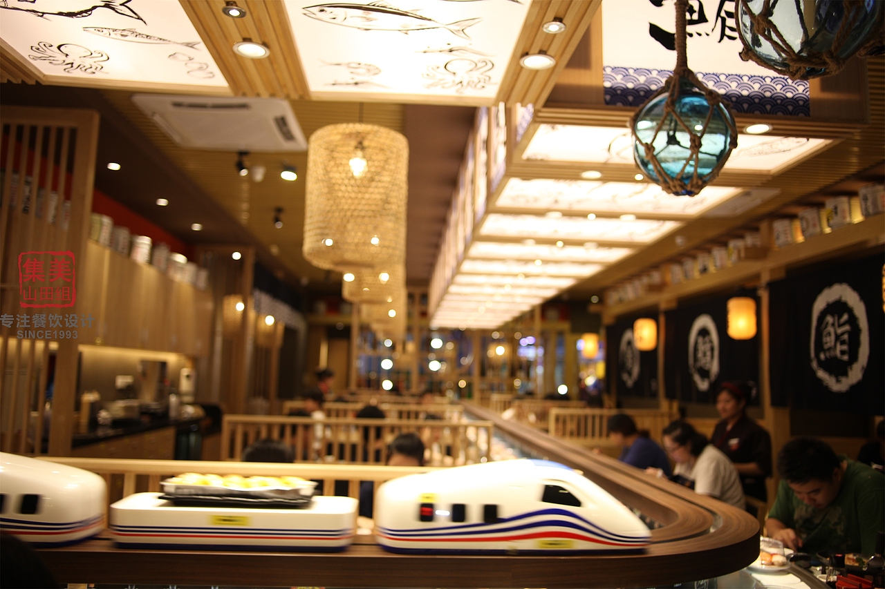 餐饮设计案例:连锁品牌(万岁寿司)