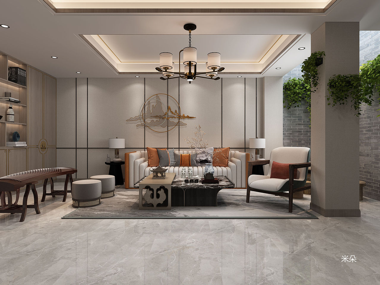 中式轻奢 安然典雅 点缀出华丽的气质