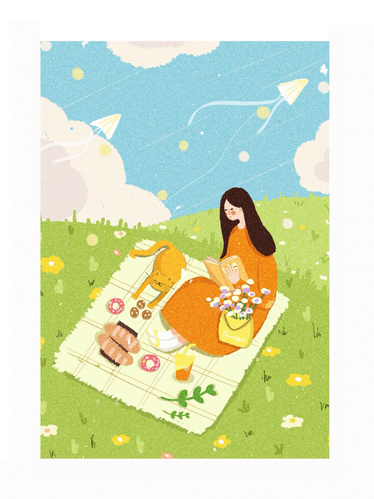 想快点到春天啦 去春游咯