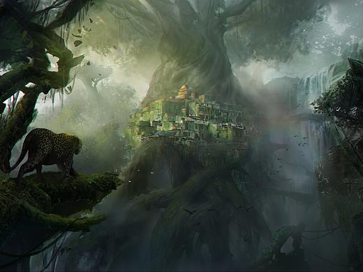 一些场景概念图