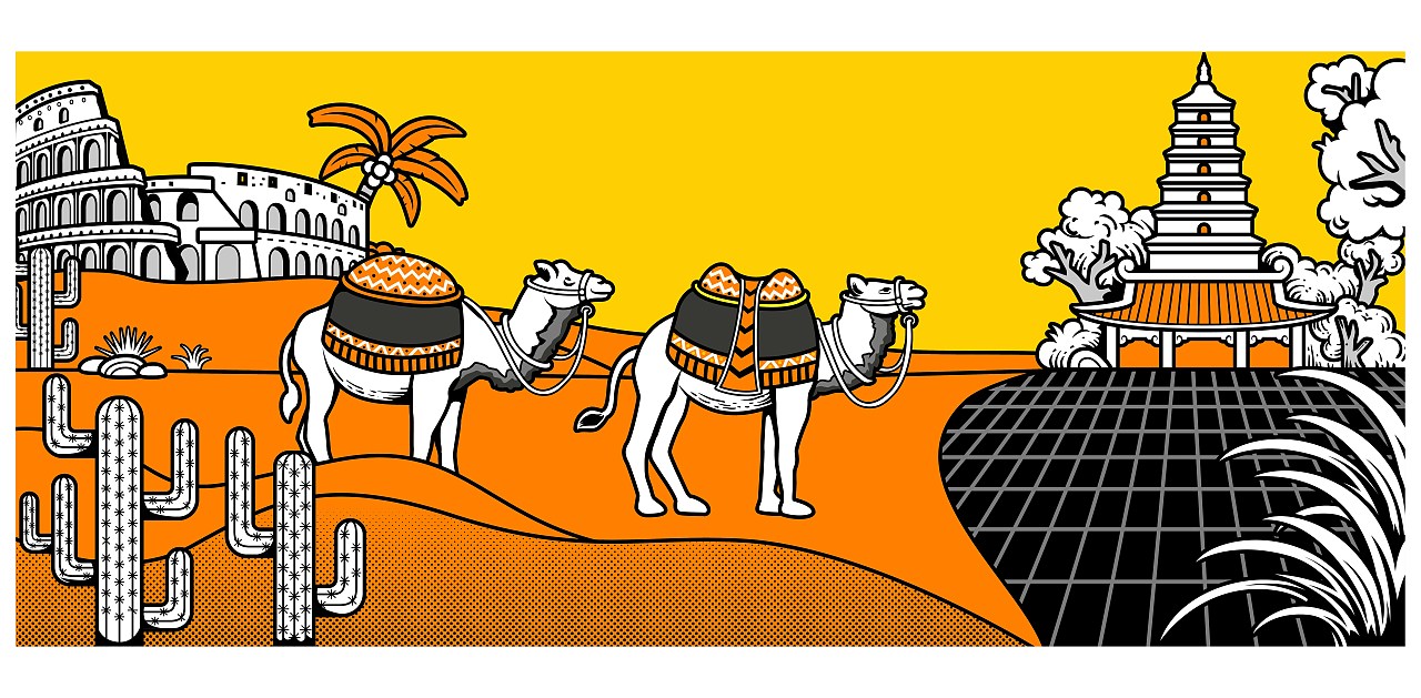 西域传说ip龙朝设计x常星宇餐饮品牌吉祥物设计