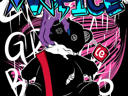 欲望小熊（个人主页-ZNDgwOTMzNzI=） - 新锐潮流插画 - 站酷设计师李茶LC原创素材 - 站酷ZCOOL