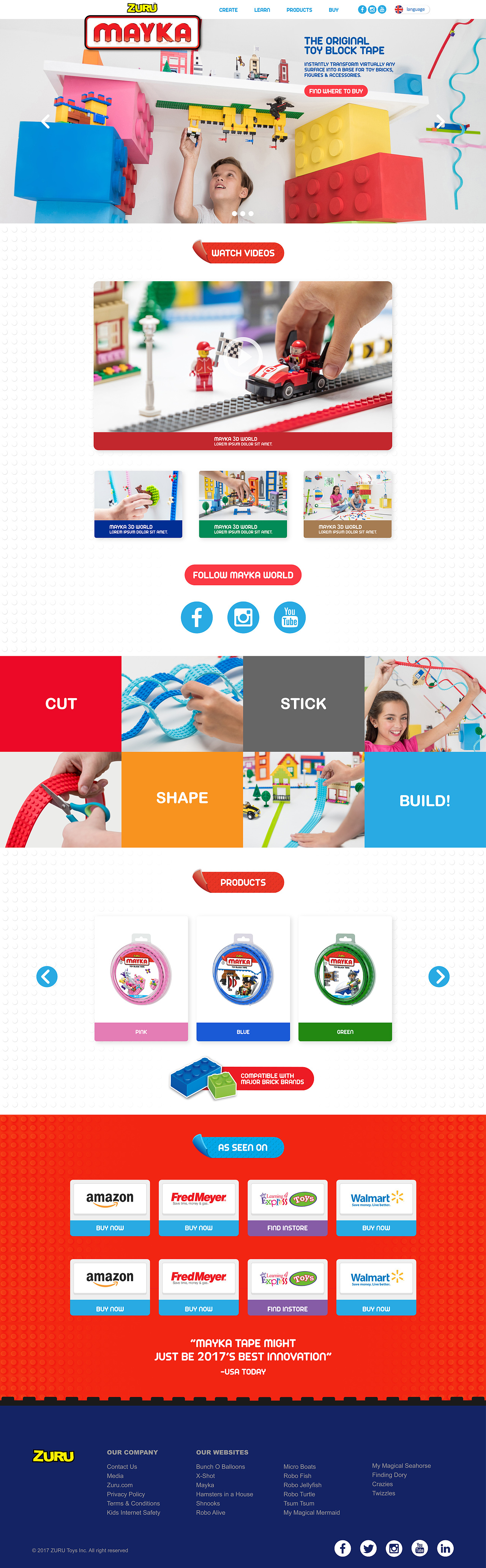 MAYKA网页（图ZMTE3OTc4MDA4） - 个人网站 - 站酷设计师poppylu1314原创素材 - 站酷ZCOOL