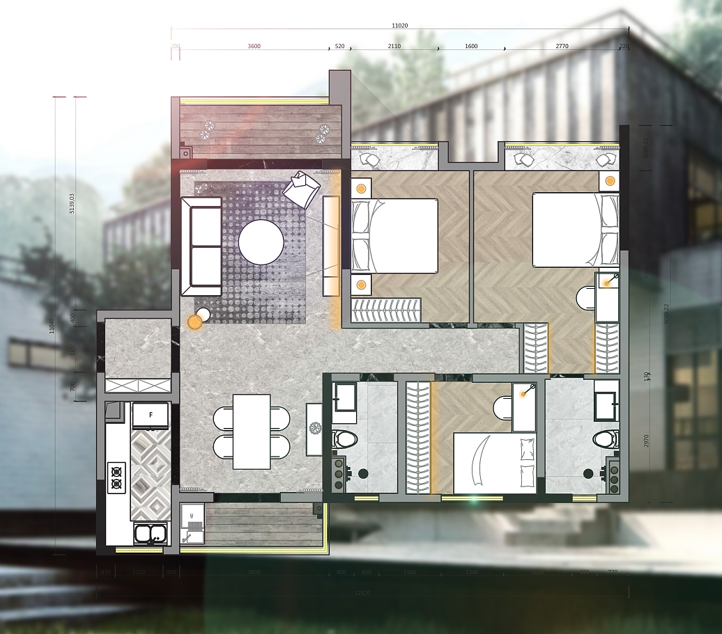 室内布局彩屏图（图ZMTkxODM5NTQ4） - 家装设计 - 站酷设计师Ronny聪原创素材 - 站酷ZCOOL