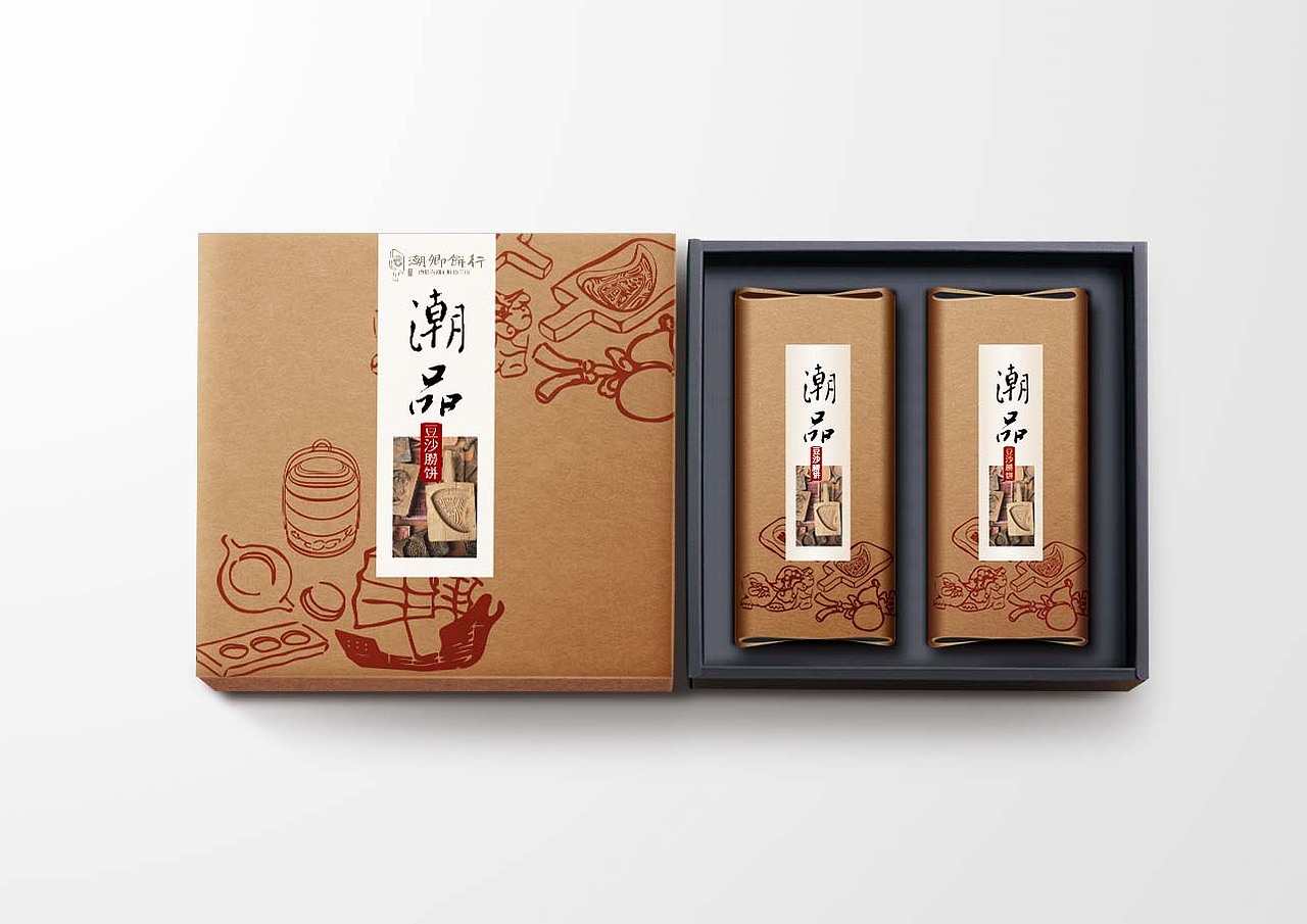 潮汕潮乡饼行品牌包装设计