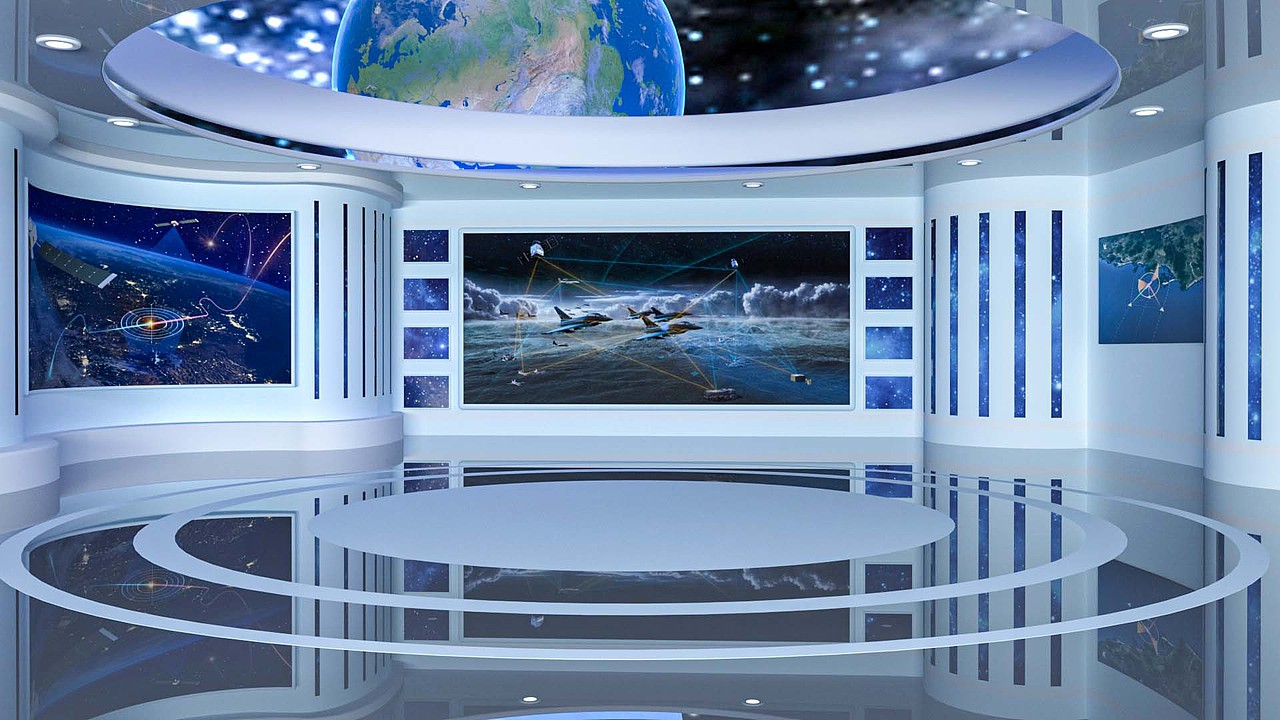 虚拟场景演播室