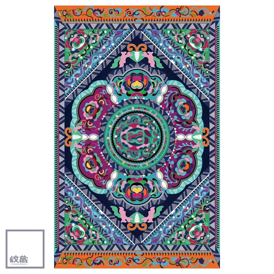 纹藏侗族纹样库一