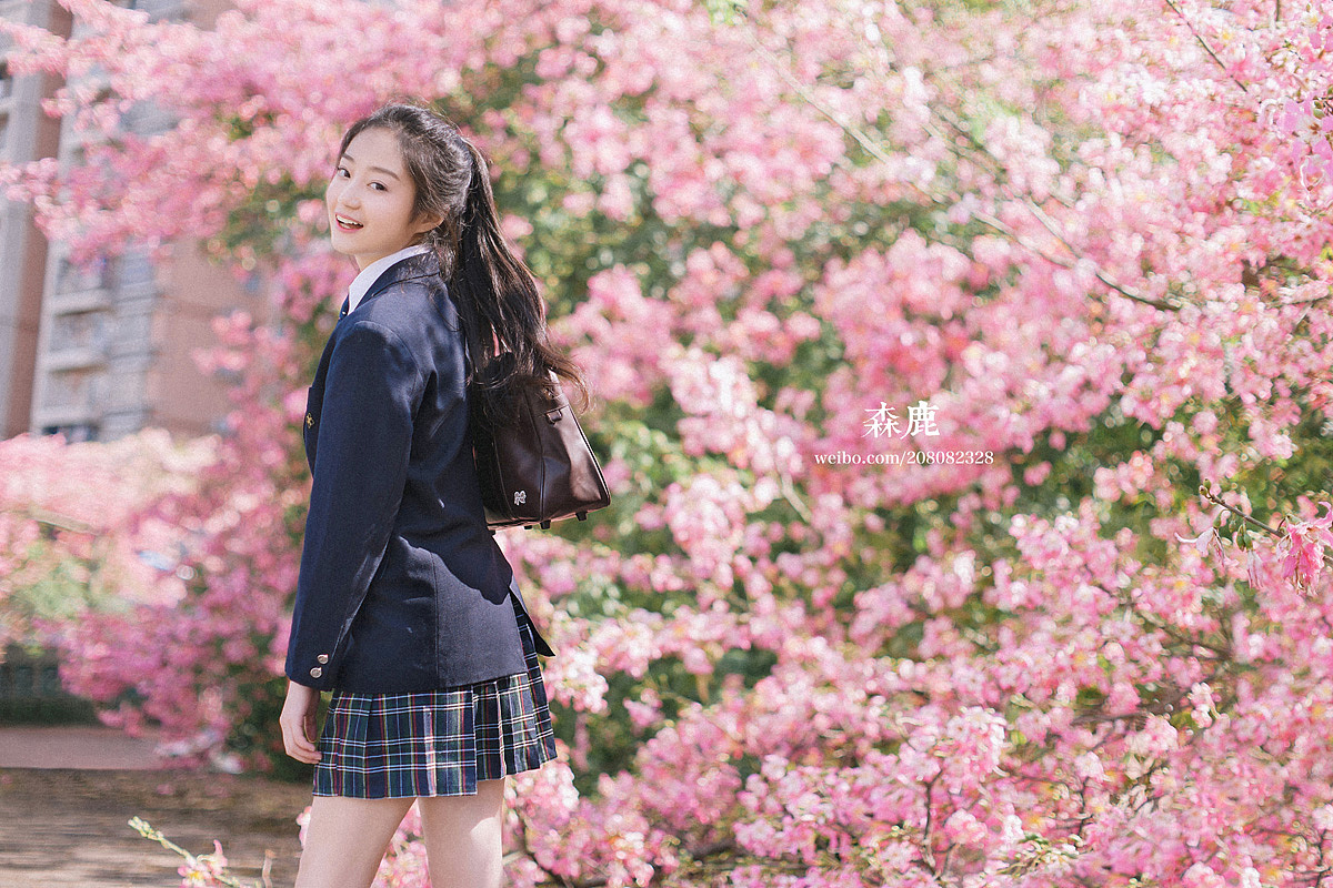 花的笑颜（图ZMTk2NjA5ODM2） - 人像摄影 - 站酷设计师摄影师森鹿原创素材 - 站酷ZCOOL