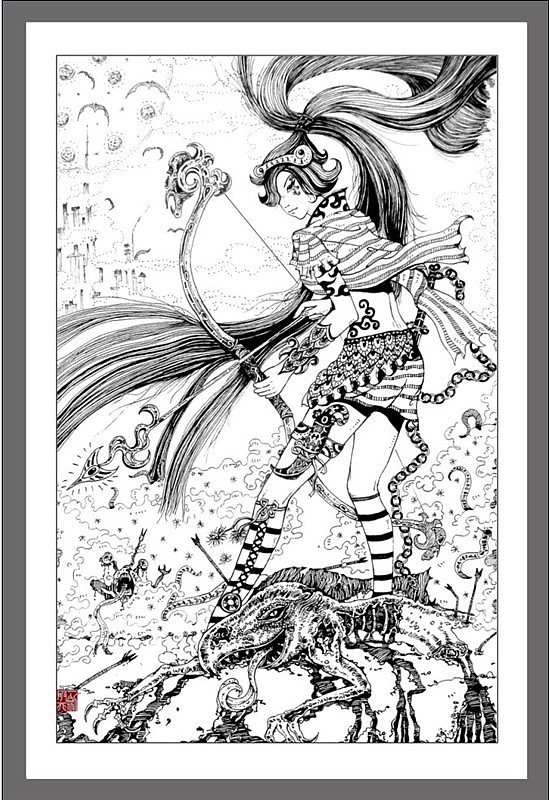 女弩危机1（图ZMjQ5Mzc4ODQ=） - 游戏原画 - 站酷设计师古色古香的世界原创素材 - 站酷ZCOOL