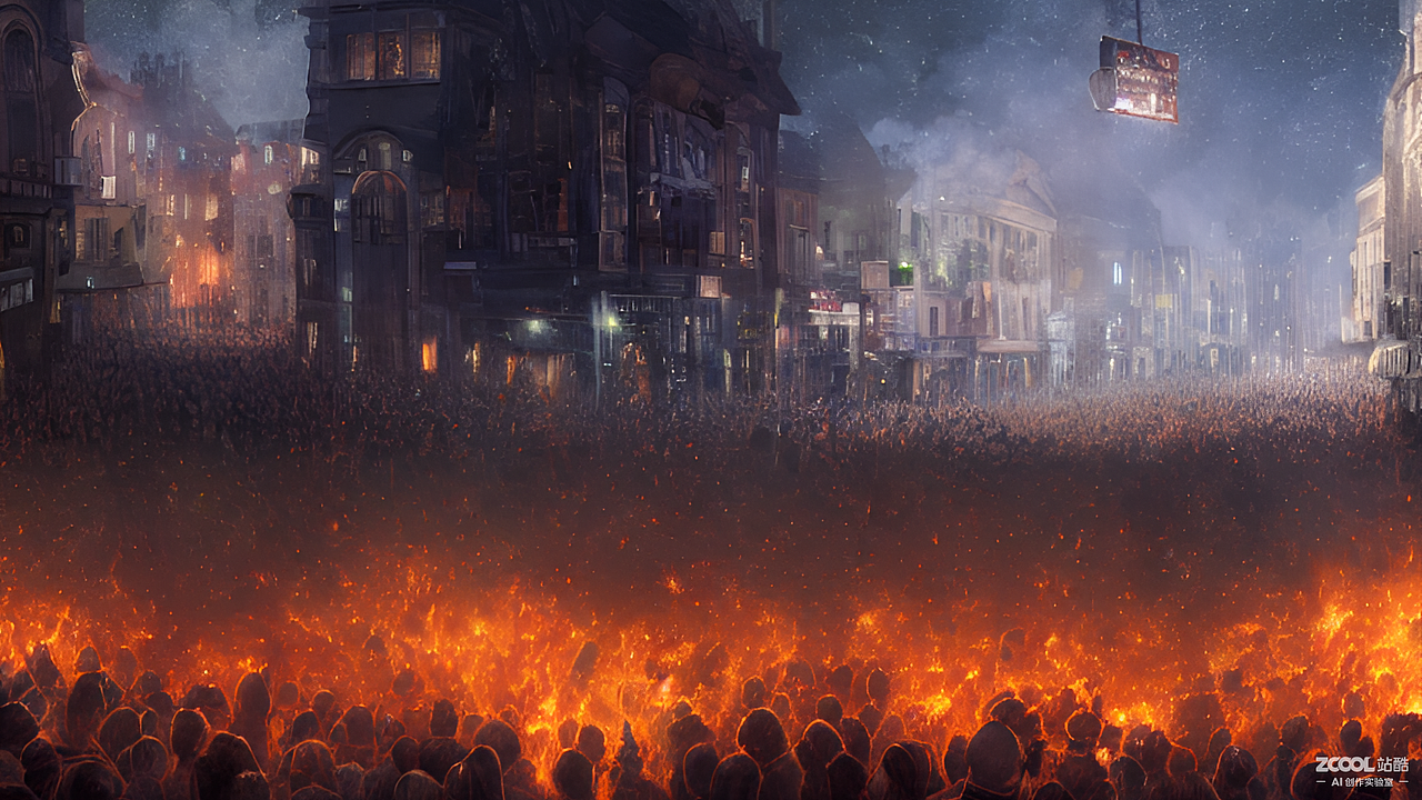 #AI创作实验室#万家灯火