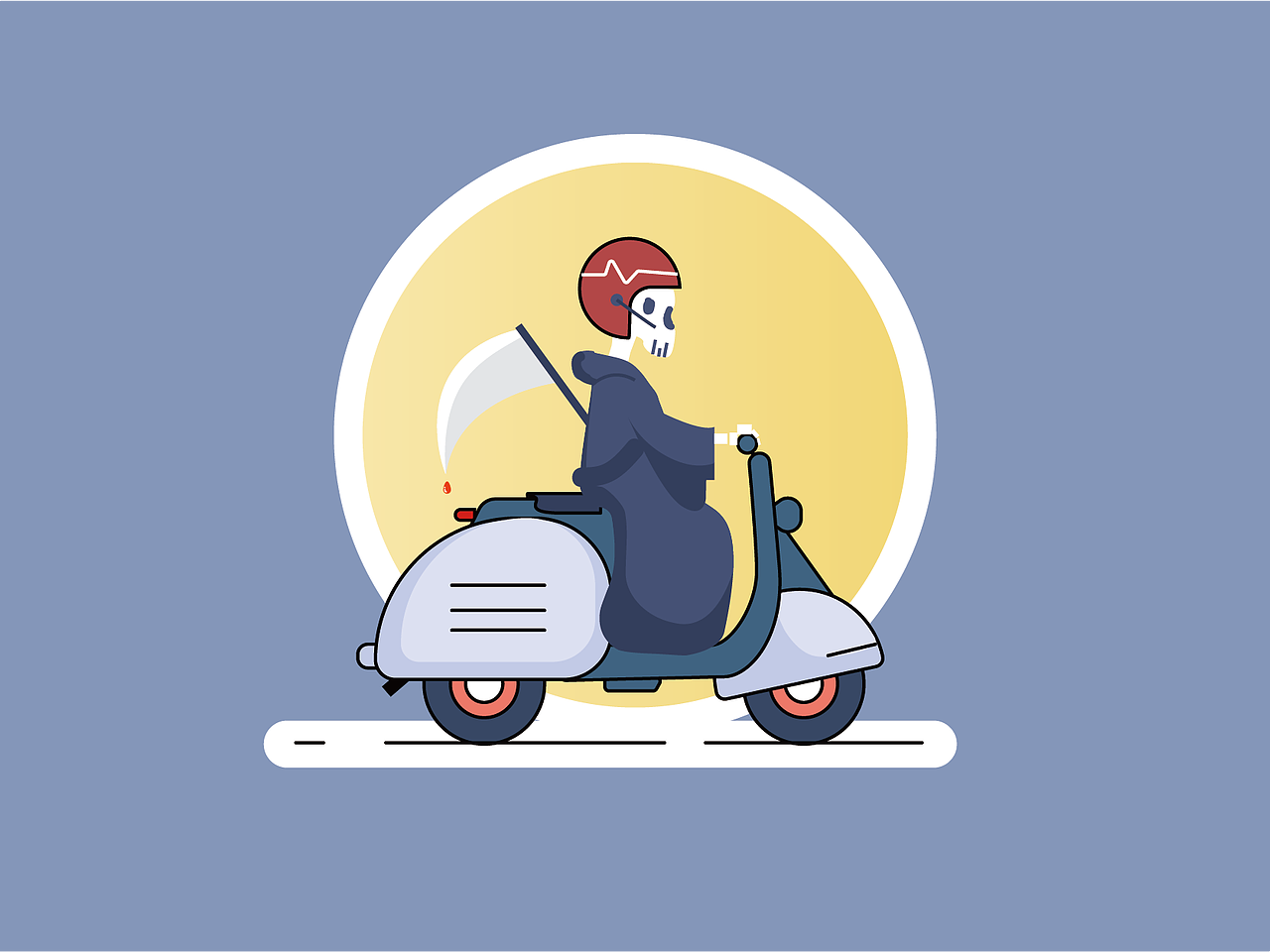 夜黑风高送外卖