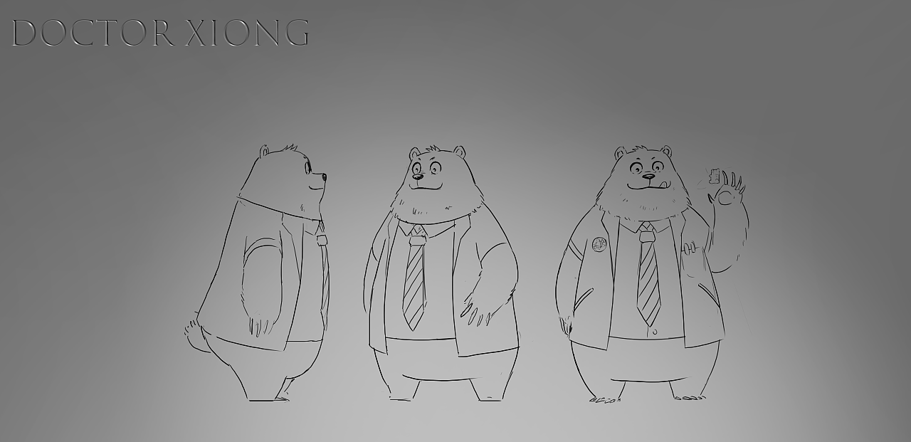 已参与:画出你的新熊young - 熊博士品牌卡通形象创意设计征集