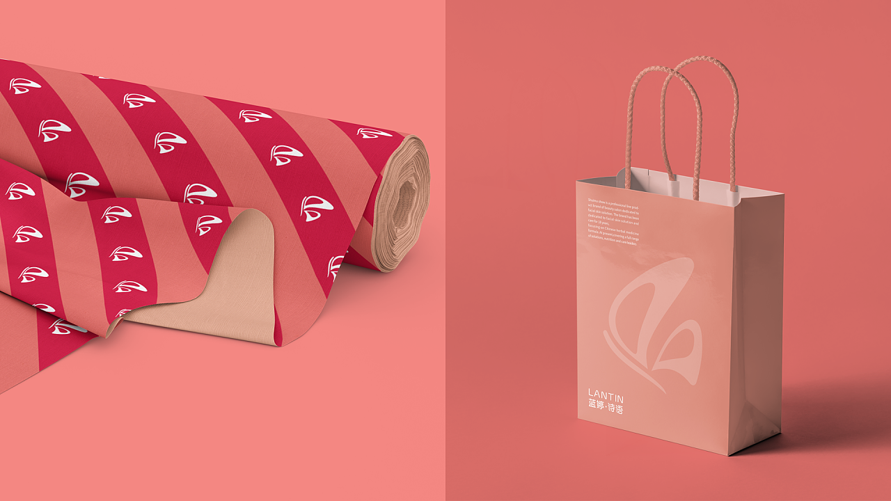 蓝婷诗语/美容院 vis 品牌形象