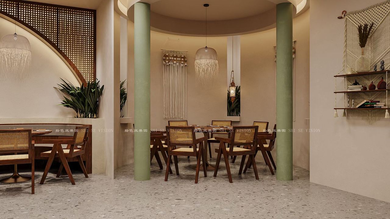 餐厅效果图表现