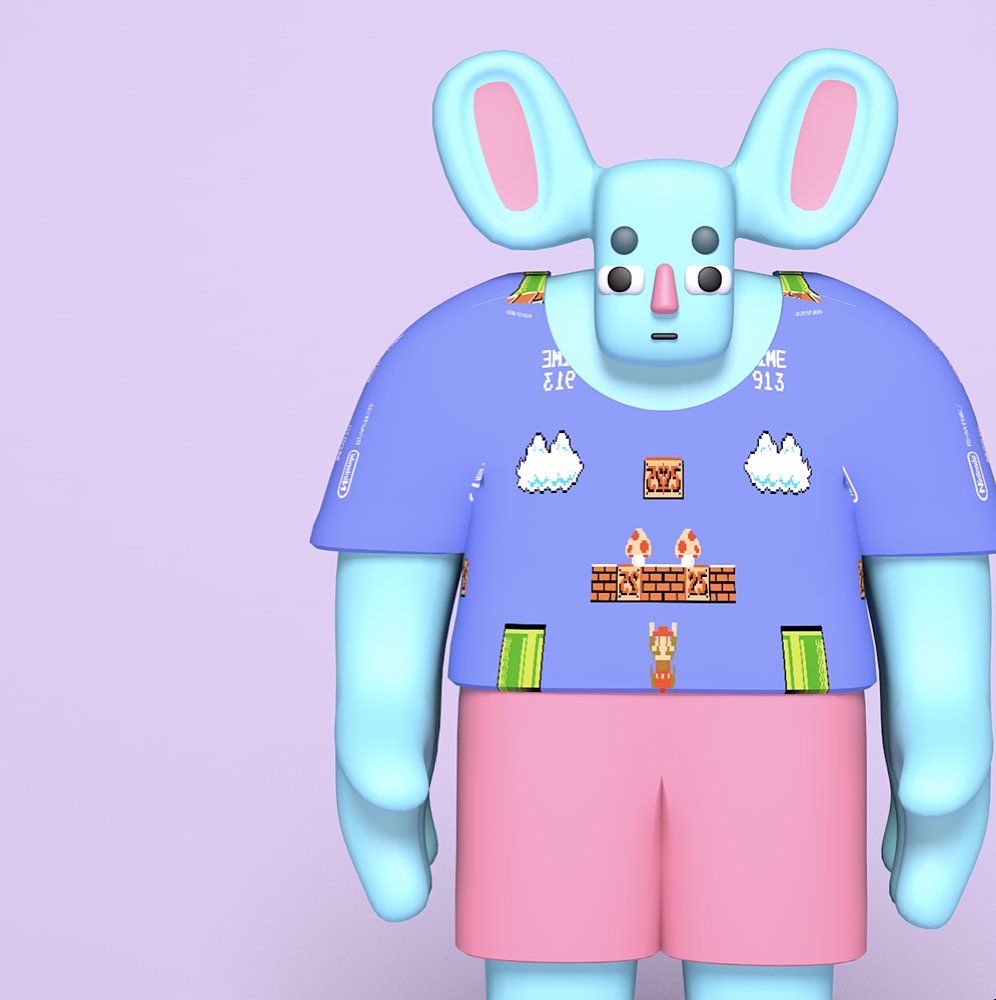 3d建模-人物建模练习