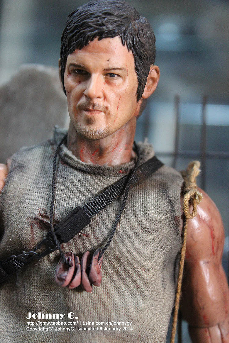 个人重口味旧化涂装 行尸走肉 超人气弩男+ 丧尸 仿真人偶（图ZMTM1MTA3NzI=） - 手办/模玩 - 站酷设计师JohnnyG原创素材 - 站酷ZCOOL