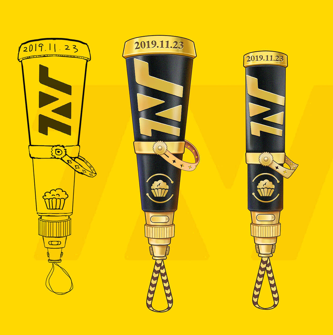 时代少年团tnt粉丝原创应援棒