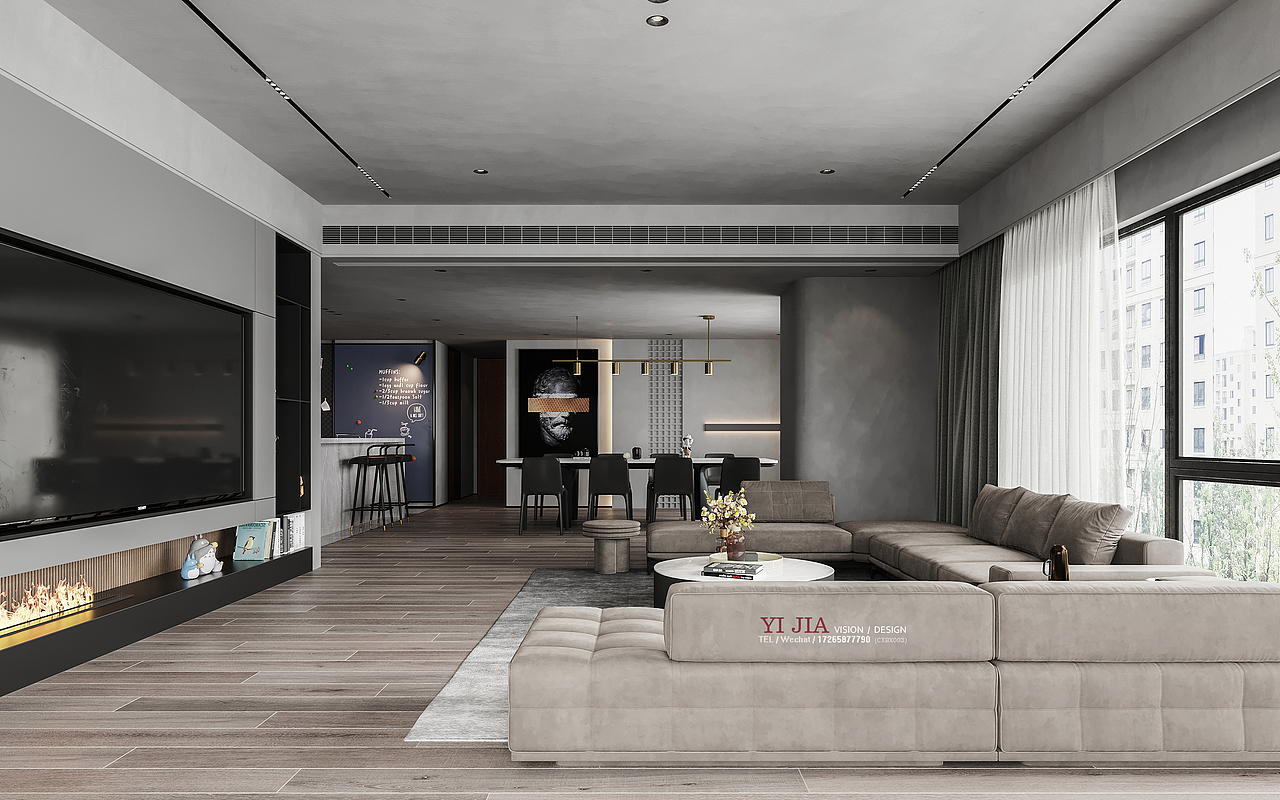 暗黑 I 艺嘉 VISION . DESIGN _ 视觉表现（图ZMzIyNzc2MTMy） - 家装设计 - 站酷设计师艺嘉空间视觉表现原创素材 - 站酷ZCOOL