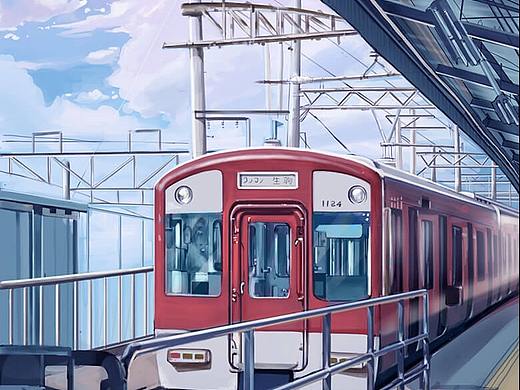 二次元日系漫画场景，漫画设计作品