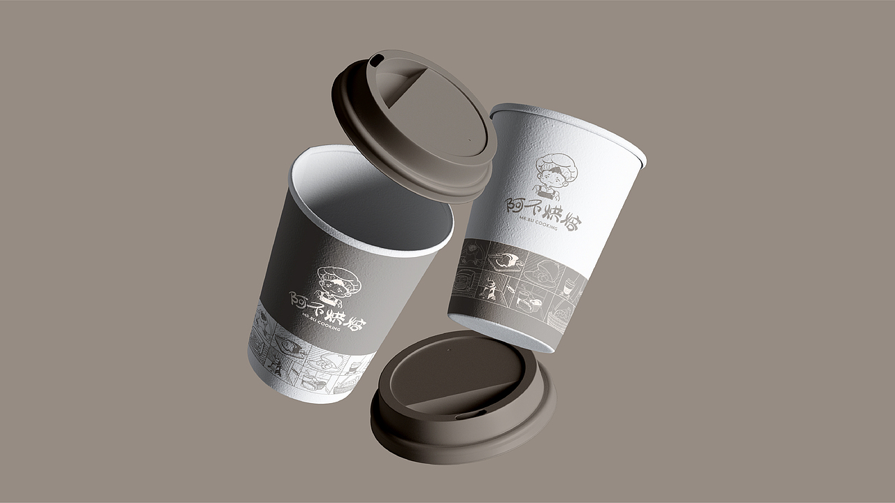 阿不烘焙 | Mr.Bu Cooking （品牌设计课练习）