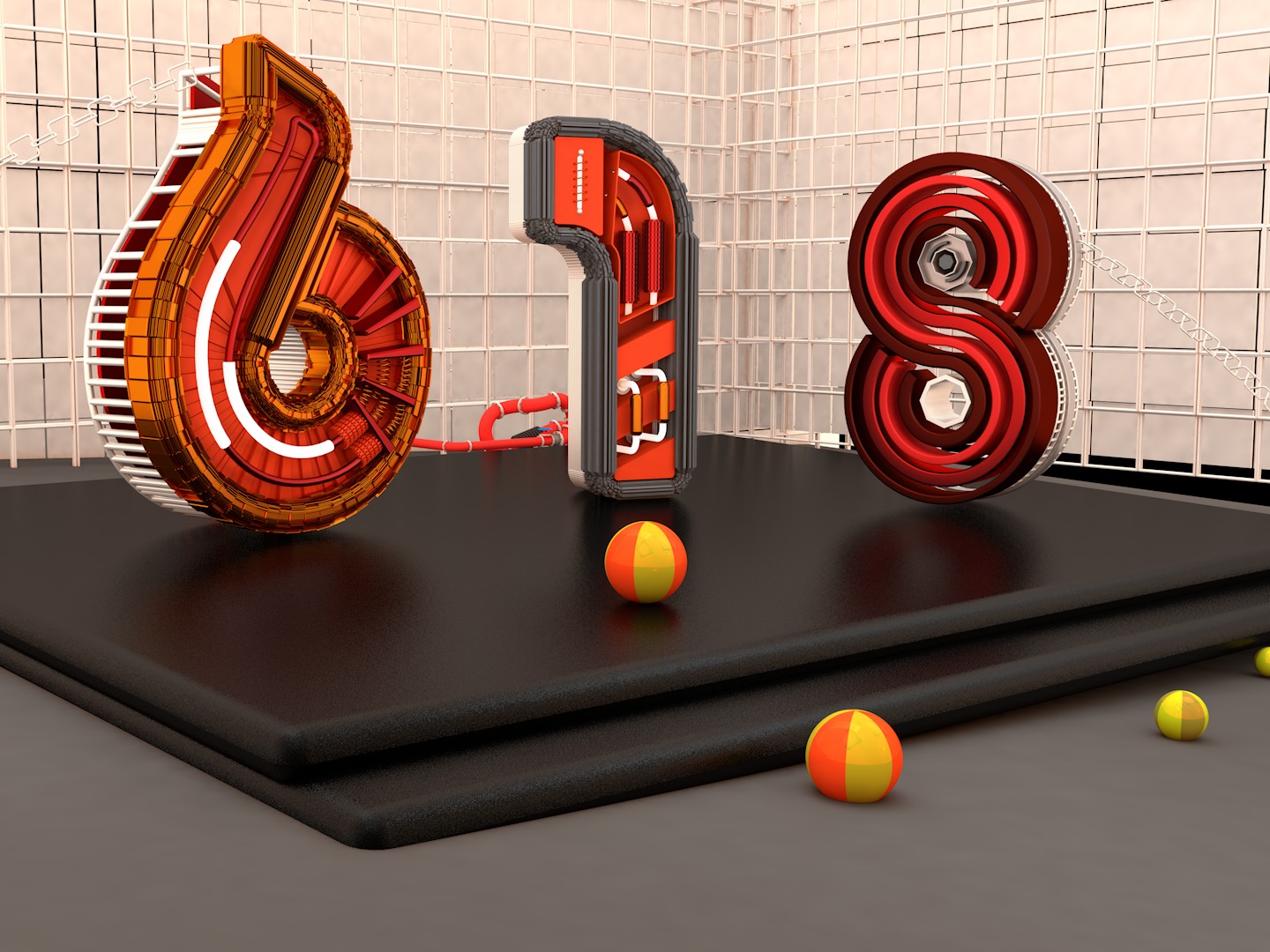 c4d+ps数字建模_靓丽尔-站酷ZCOOL