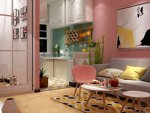 35平室内空间小清新设计