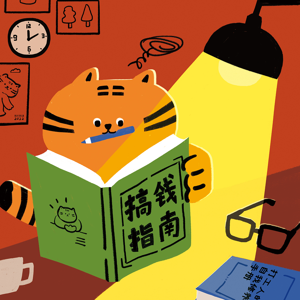 2022日历插画（图ZMjk0NjM1NDgw） - 商业插画 - 站酷设计师FFFBIRD原创素材 - 站酷ZCOOL