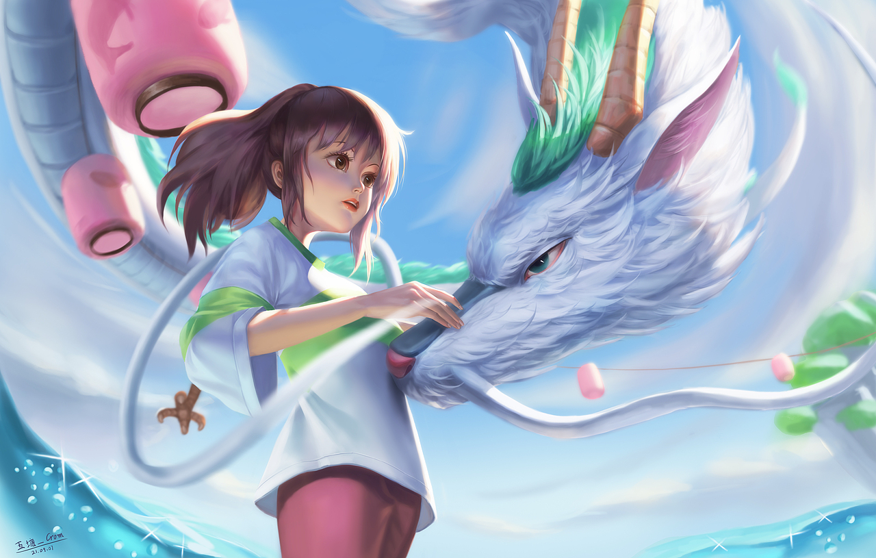 千与千寻（图ZMjY5NzIwMzg0） - 商业插画 - 站酷设计师五塘_Crom原创素材 - 站酷ZCOOL