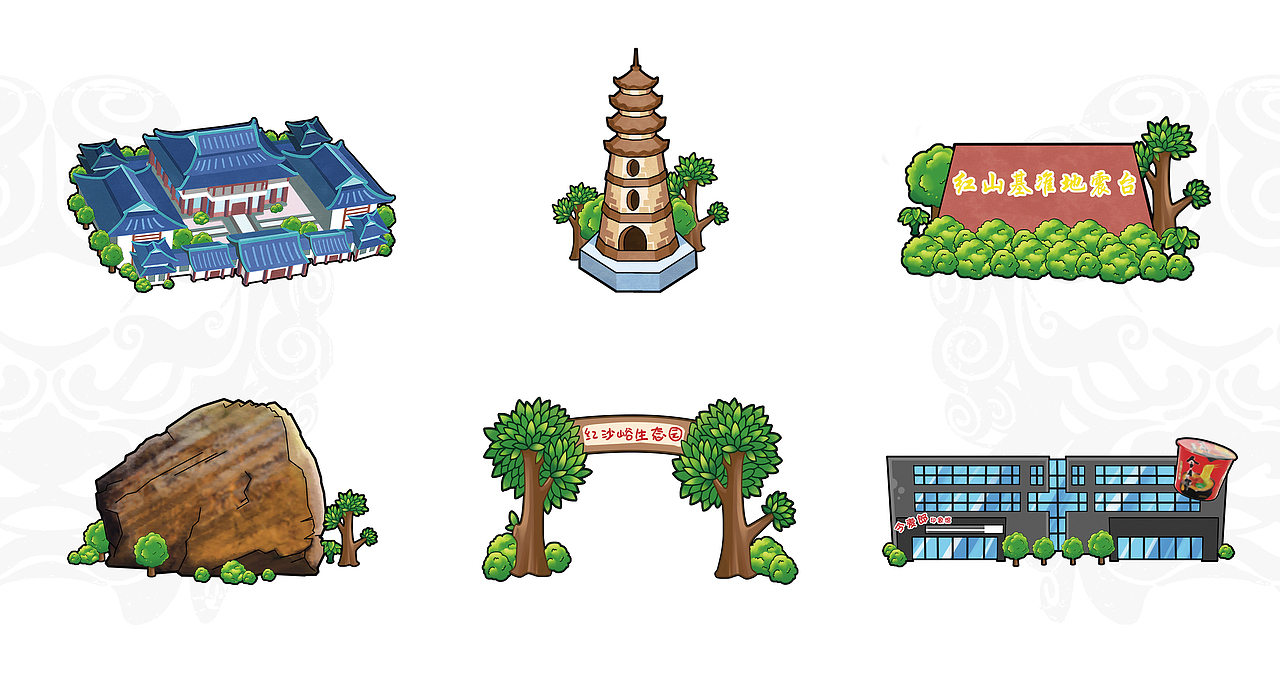 隆尧旅发大会LOGO、吉祥物、手绘地图（图ZMTMyMDcxODEy） - Logo - 站酷设计师BackLive原创素材 - 站酷ZCOOL