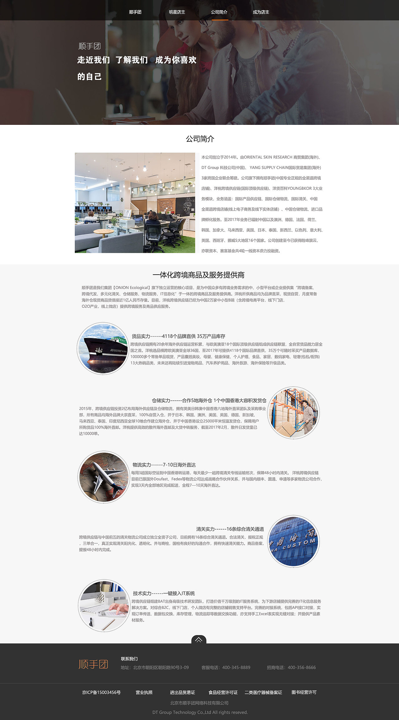 给一个团购网站 做的官网