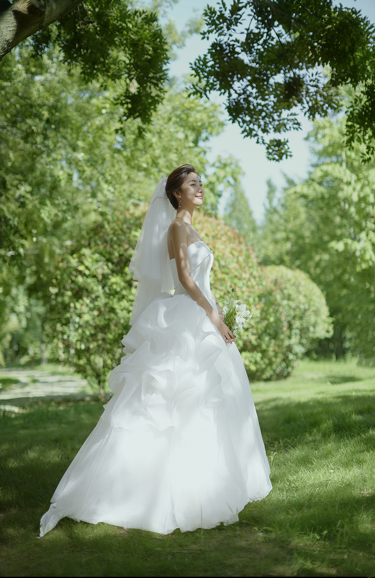 森系婚纱人像样片创作|摄影|婚礼摄影|修图师张爱春 - 原创作品