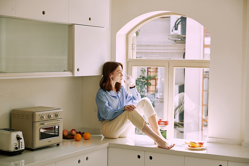 法式居家外模秋冬装