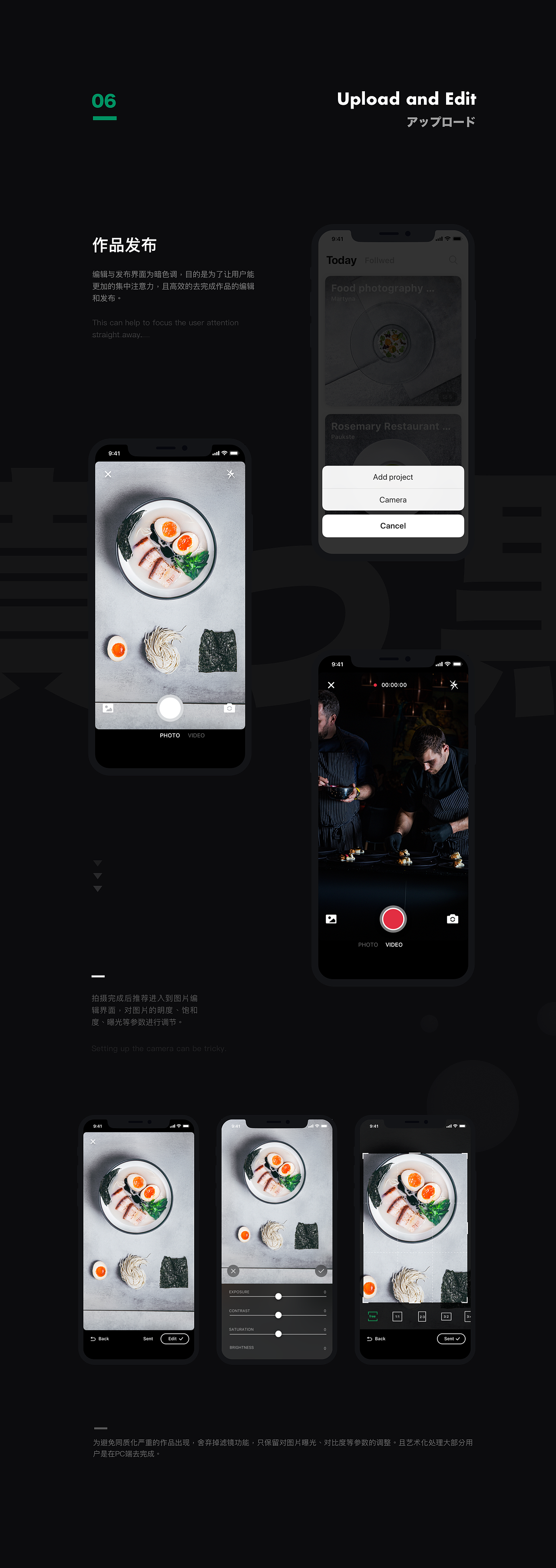 avo-食品造型师交流平台（图ZMTY2MTQxNjg4） - APP界面 - 站酷设计师SIHENG原创素材 - 站酷ZCOOL