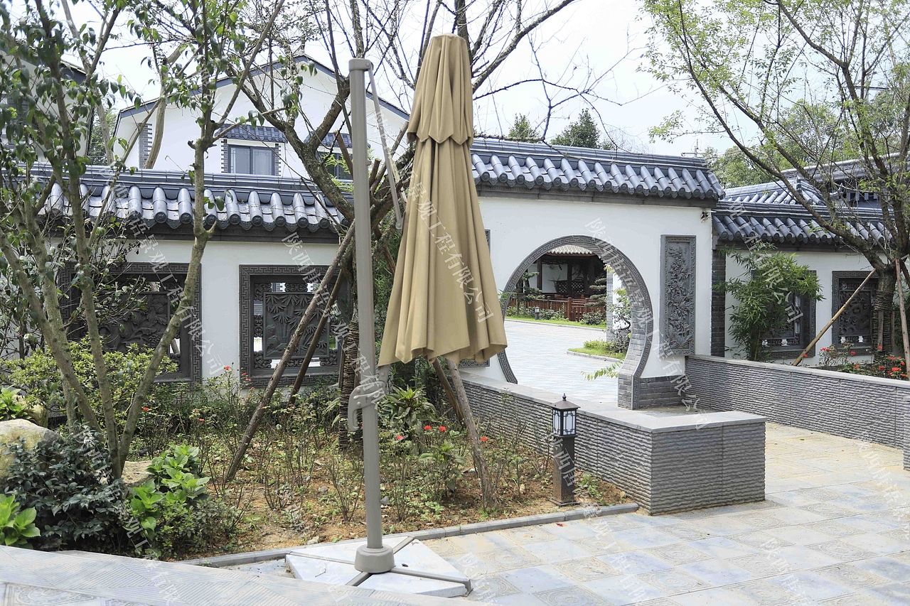 园林景观新中式院落别墅设计