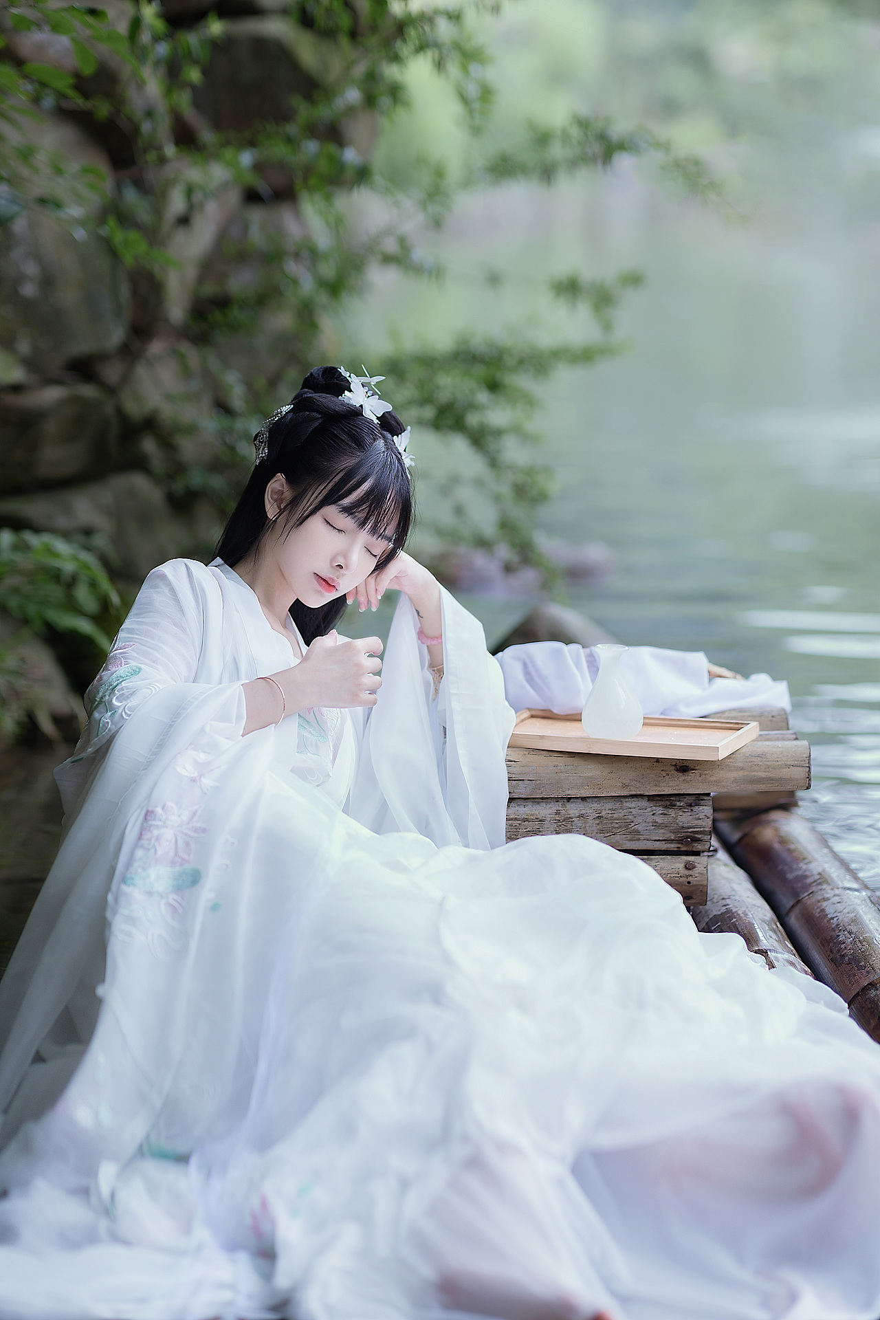 溪上人家（图ZMjY4Mjc4NjA4） - 人像摄影 - 站酷设计师慕秋恋白原创素材 - 站酷ZCOOL