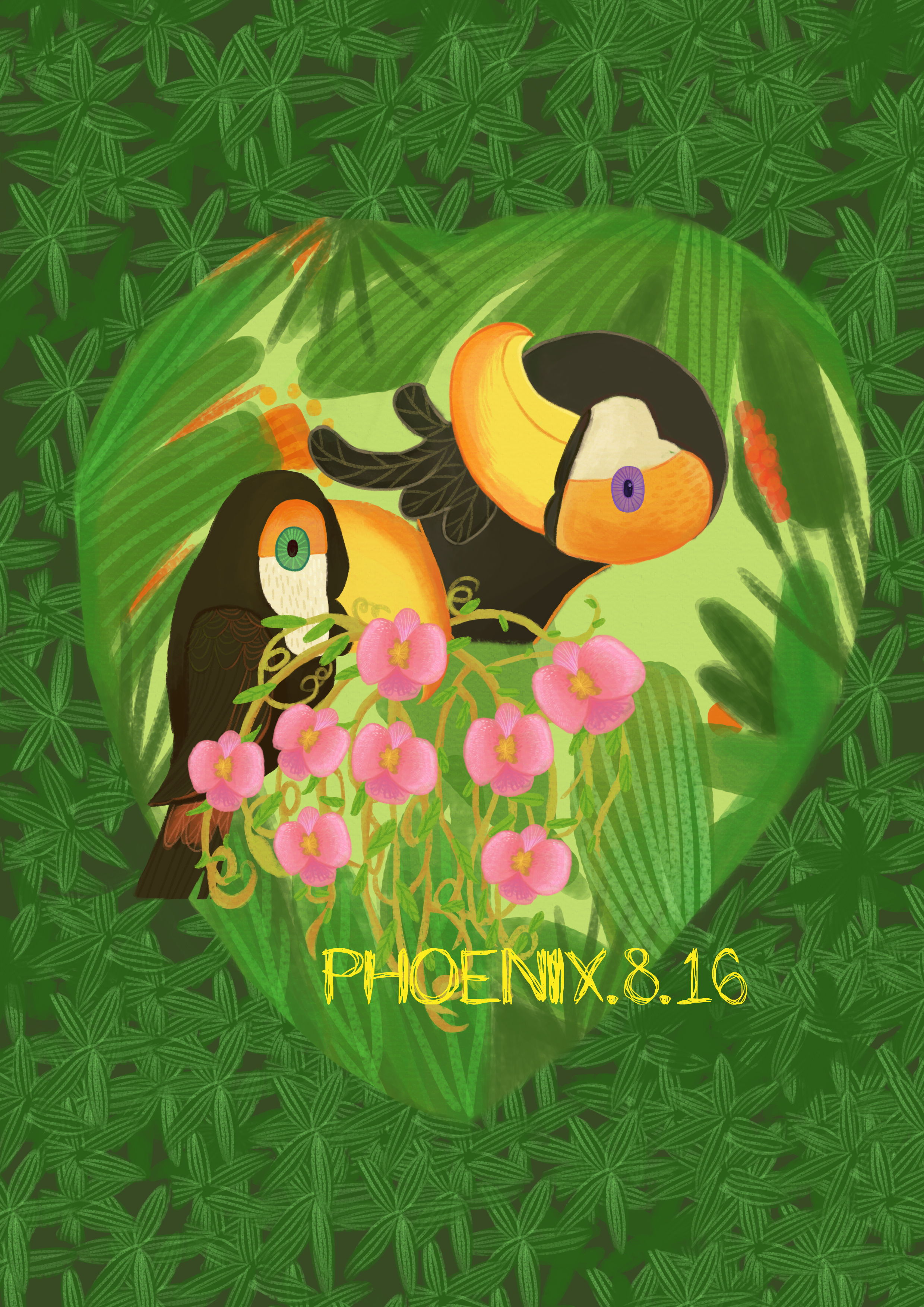 鸟|插画|商业插画|phoenix3 - 原创作品 - 站酷 (zcool)