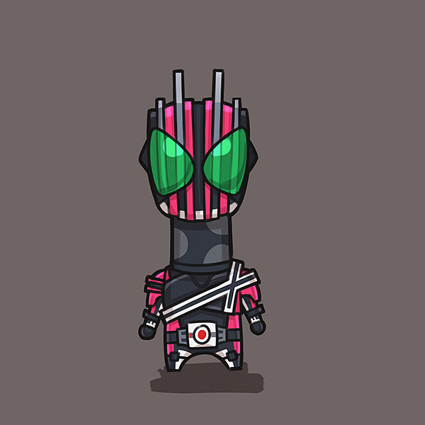 平成年代假面骑士第二弹！（图ZMzM5OTI1NDA=） - 商业插画 - 站酷设计师肯恩恩原创素材 - 站酷ZCOOL