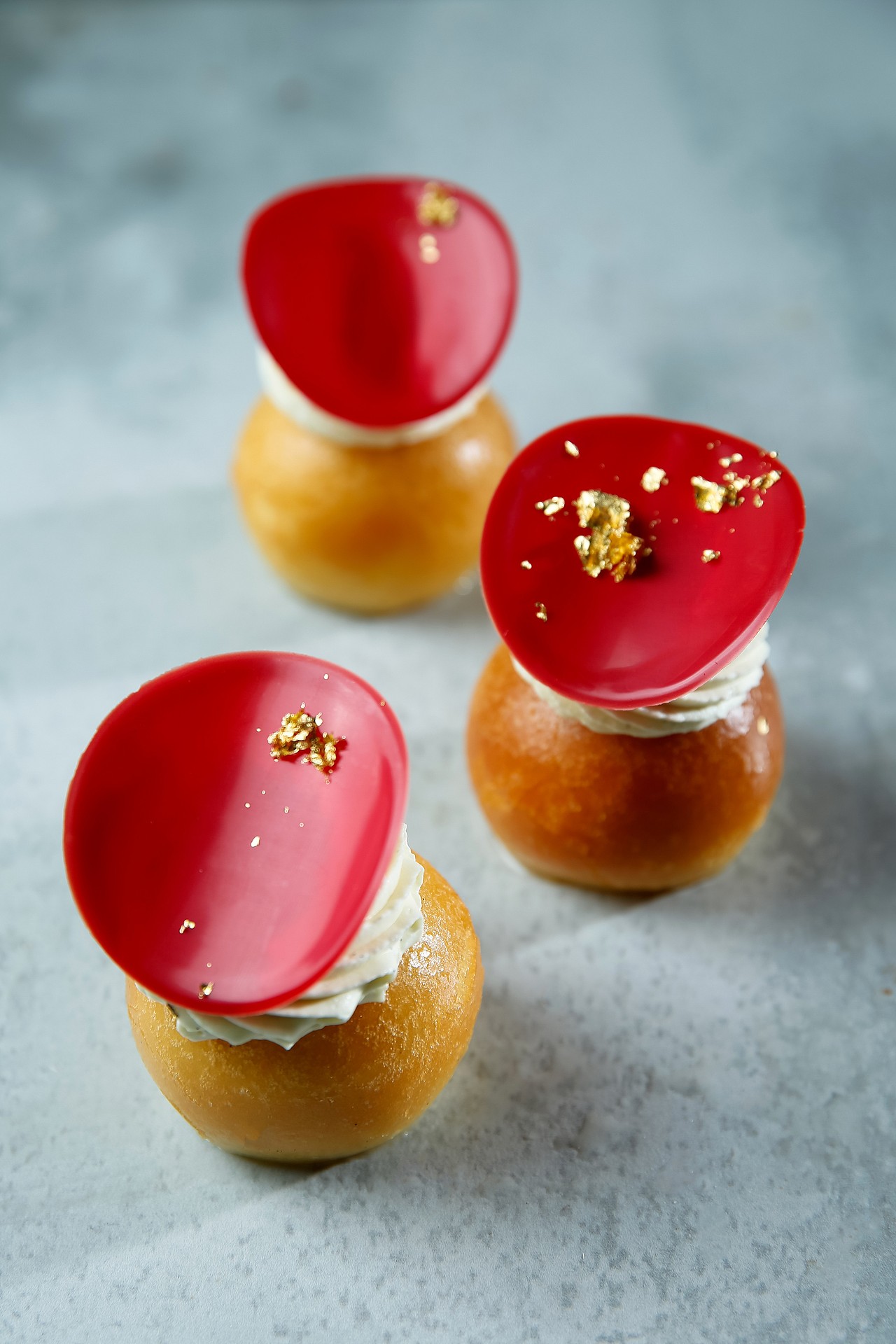 那些红色的法式甜点