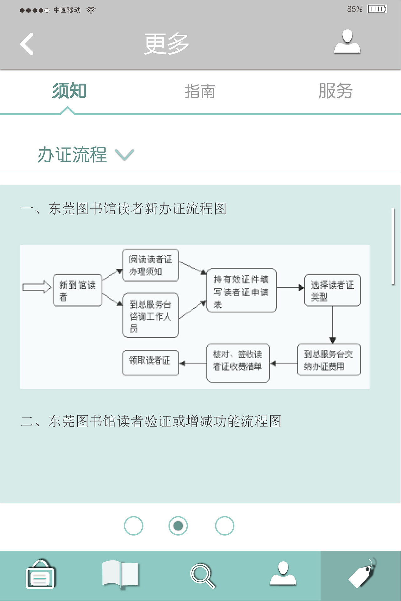 东莞图书馆app模拟UI设计