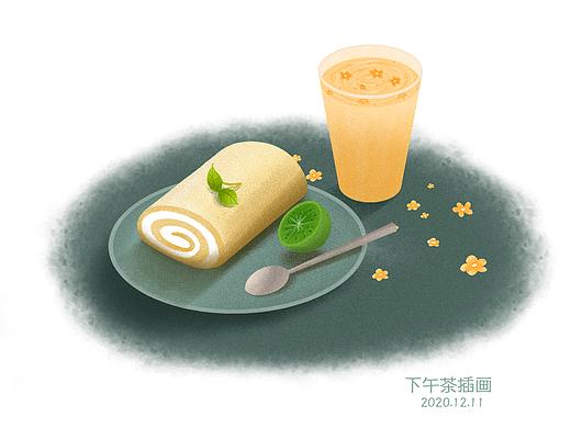 食物饮品插画