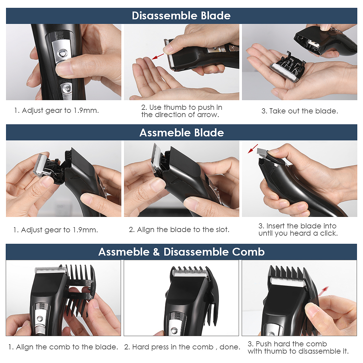 亚马逊-电动理发器