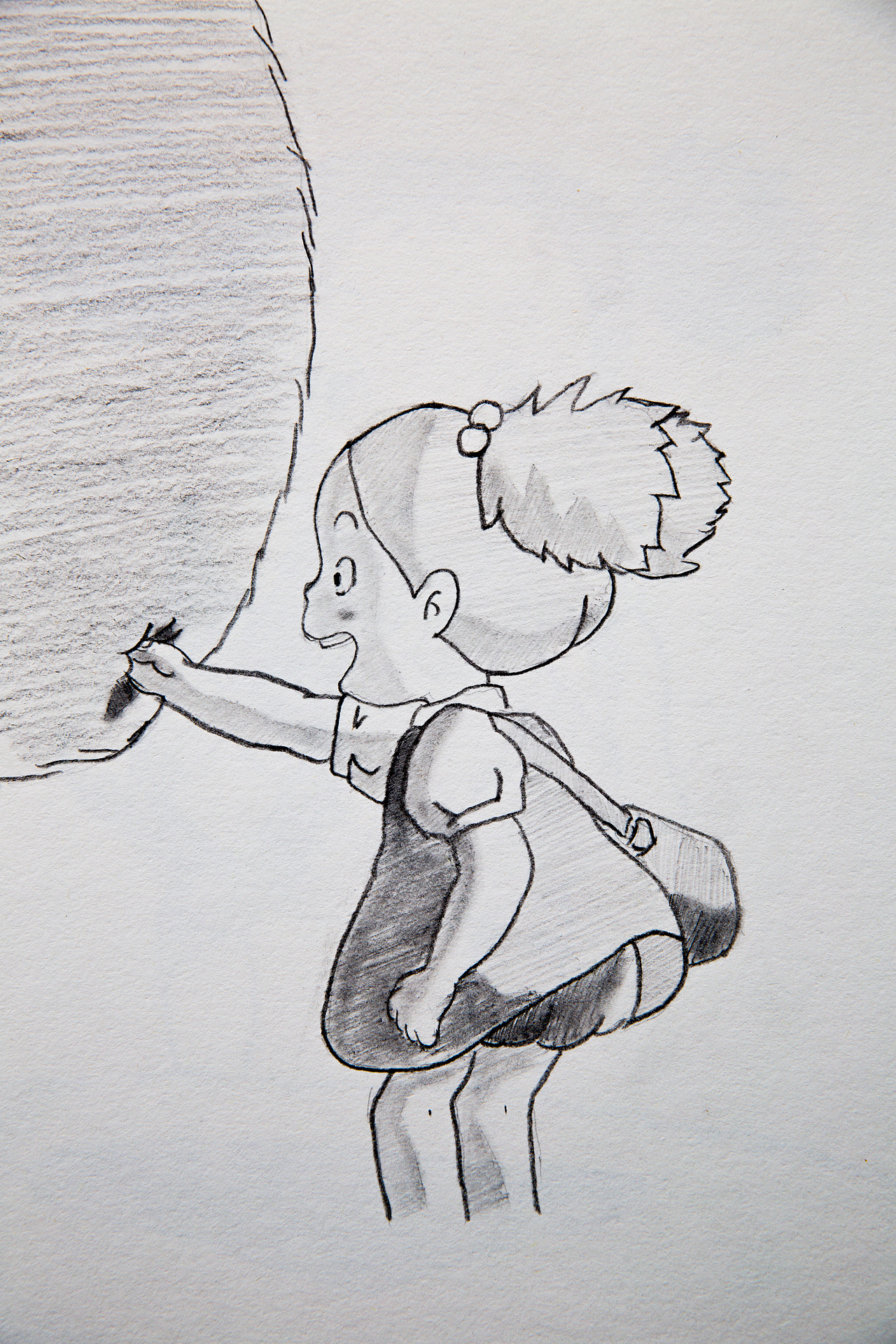 《龙猫》手绘（图ZMTYyMzM1ODE2） - 动画片 - 站酷设计师蜂小太郎原创素材 - 站酷ZCOOL