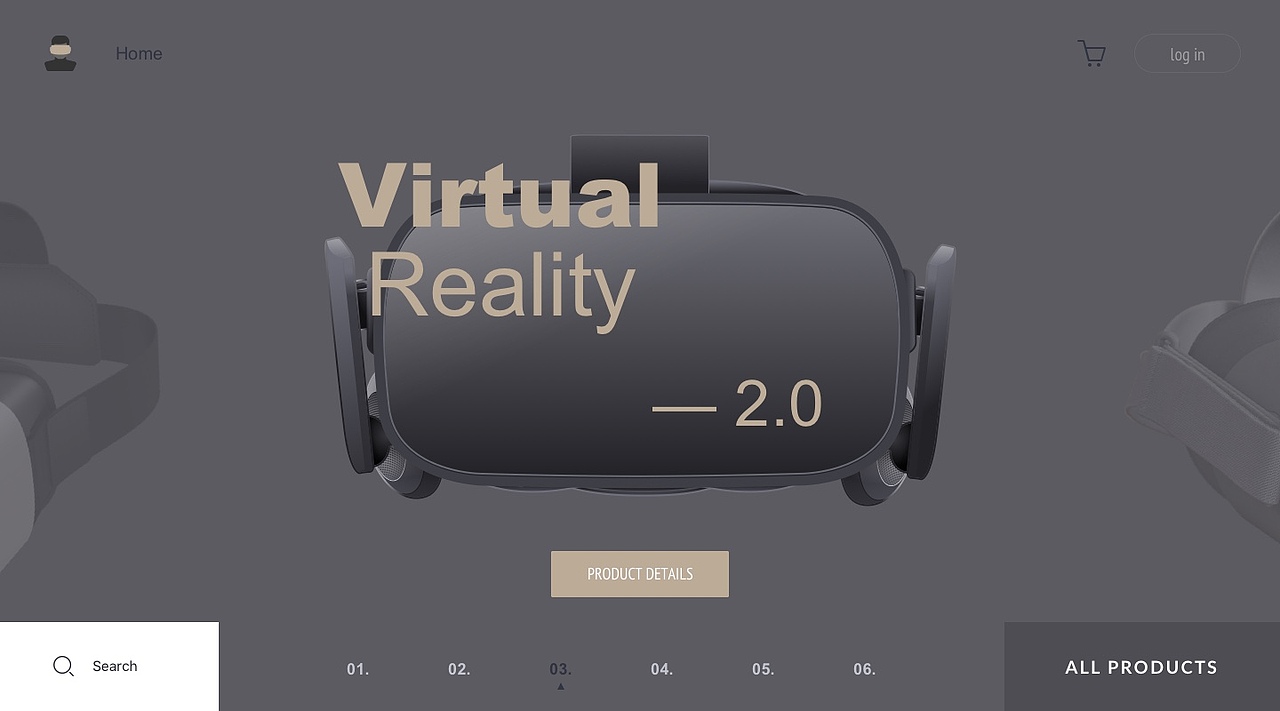 网页设计-VR